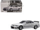 GTR Nismo 400R RHD Right Hand Drive White 1/64 Diecast Model Car Pop Race PR640052