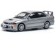Mitsubishi Lancer Evolution IV RHD Right Hand Drive Steel Silver Metallic 1/64 Diecast Model Car Pop Race PR640140