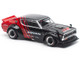 Skyline KPGC110 Kenmeri RHD Right Hand Drive ADVAN Black and Red 1/64 Diecast Model Car Pop Race PR640199