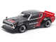 Skyline KPGC110 Kenmeri RHD Right Hand Drive ADVAN Black and Red 1/64 Diecast Model Car Pop Race PR640199