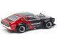 Skyline KPGC110 Kenmeri RHD Right Hand Drive ADVAN Black and Red 1/64 Diecast Model Car Pop Race PR640199