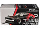 Skyline KPGC110 Kenmeri RHD Right Hand Drive ADVAN Black and Red 1/64 Diecast Model Car Pop Race PR640199