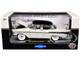 1957 Chevrolet 210 Hardtop White with a Black Top and White and Black Interior Limited Edition to 6650 pieces Worldwide 1/24 Diecast Model Car M2 Machines 40300-132B