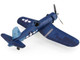 Model Kit Vought F4U Corsair Fighter Aircraft World War II United States Navy Challenging Difficulty Steel Model by Metal Earth ME1030