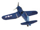 Model Kit Vought F4U Corsair Fighter Aircraft World War II United States Navy Challenging Difficulty Steel Model by Metal Earth ME1030