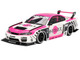 Nissan LB Super Silhouette S15 SILVIA RHD Right Hand Drive #99 Auto Finesse SEMA 2023 White and Pink 1/18 Model Car Top Speed TS0548