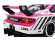 Nissan LB Super Silhouette S15 SILVIA RHD Right Hand Drive #99 Auto Finesse SEMA 2023 White and Pink 1/18 Model Car Top Speed TS0548