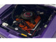 1971 Plymouth Barracuda Violet Metallic and White Limited Edition to 350 pieces Worldwide 1/18 Diecast Model Car ACME A1806135