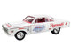 1967 Plymouth Belvedere II Super Stock Don Grotheer White with Graphics and Red Interior Limited Edition to 306 pieces Worldwide 1/18 Diecast Model Car ACME A1806705