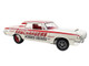 1964 Dodge 330 Ramchargers White with Red Graphics and Stripes Limited Edition to 504 pieces Worldwide 1/18 Diecast Model Car ACME A1806900