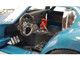 1964 Shelby Cobra Daytona Coupe #15 Dan Gurney for President Blue Metallic with White Stripes 1/18 Diecast Model Car ACME SC18003