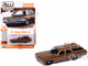1970 Chevrolet Kingswood Estate Wagon Classic Copper Metallic with Roof Rack Muscle Wagons Series 1/64 Diecast Model Car Auto World 64452-AWSP177A