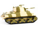 1944 M4 Sherman Tank U S Army 756th Tank Battalion 5th Army C Company Cassino Italy" Camouflage Battalion 64 Series 5 1/64 Diecast Model Car Greenlight 61050B