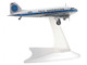 Douglas DC 3 Commercial Aircraft Pan American World Airways N19912 White with Blue Stripes 1/200 Diecast Model Airplane Herpa HE573382