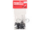 Chrome Plated Wheels with Set of 8 pieces 1/87 (HO) Plastic Model Promotex 005533BK