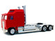 Kenworth K100 with 5 Bar Grill and XXL Chassis Red 1/87 (HO) Plastic Model Car Promotex 035264R