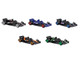 2024 Formula 1 World Championship 5 piece Set Diecast Model Cars Hot Wheels JGF58
