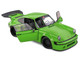 2022 Porsche 911 KS R Green Metallic 1/18 Diecast Model Car Solido S1810502
