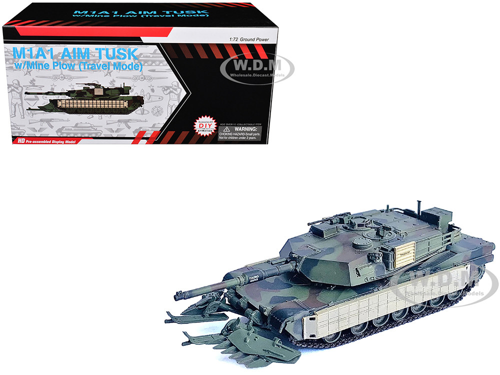 United States M1A1 AIM TUSK (Tank Urban Survival Kit) with Mine