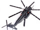 Sikorsky MH 53E Sea Dragon Helicopter United States Navy Blackhawks Tail Number 06 Dark Gray 1/72 Diecast Model Panzerkampf 14040PA2216