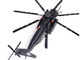 Sikorsky MH 53E Sea Dragon Helicopter United States Navy Blackhawks Tail Number 17 Dark Gray 1/72 Diecast Model Panzerkampf 14040PA1195