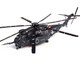 Sikorsky MH 53E Sea Dragon Helicopter United States Navy Blackhawks Tail Number 17 Dark Gray 1/72 Diecast Model Panzerkampf 14040PA1195