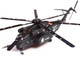 Sikorsky MH 53E Sea Dragon Helicopter United States Navy Vanguard Tail Number 540 Dark Gray 1/72 Diecast Model Panzerkampf 14040PA1801