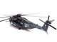 Sikorsky MH 53E Sea Dragon Helicopter United States Navy Vanguard Tail Number 543 Dark Gray 1/72 Diecast Model Panzerkampf 14040PA1295
