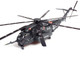 Sikorsky MH 53E Sea Dragon Helicopter United States Navy Vanguard Tail Number 543 Dark Gray 1/72 Diecast Model Panzerkampf 14040PA1295