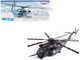 Sikorsky MH 53E Sea Dragon Helicopter United States Navy Vanguard Tail Number 555 Dark Gray 1/72 Diecast Model Panzerkampf 14040PA1201