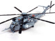 Sikorsky MH 53E Sea Dragon Helicopter United States Navy Black Stallions Tail Number 42 Light Gray 1/72 Diecast Model Panzerkampf 14040PB2478