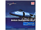 British Aerospace Sea Harrier FA 2 Aircraft with Sea Eagle Missiles ZH804 Fairford 2002 British Royal Navy Air Power Series 1/72 Diecast Model Hobby Master HA4107