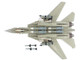 Grumman F 14A Tomcat Fighter Aircraft Bandit Rogue Nation United States Navy Air Power Series 1/72 Diecast Model Hobby Master HA5258