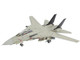 Grumman F 14A Tomcat Fighter Aircraft Bandit Rogue Nation United States Navy Air Power Series 1/72 Diecast Model Hobby Master HA5258