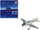 Focke Wulf FW 190A 3 Fighter Aircraft III JG 2 Commander Hptm Hans Hahn WWII German Luftwaffe Air Power Series 1/48 Diecast Model Hobby Master HA7430