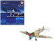 Supermarine Spitfire Mk Vb Trop Fighter Aircraft ER570 4th Fighter Squadron 52nd Fighter Group 1943 Mediterranean Allied Coastal Air Force Air Power Series 1/48 Diecast Model Hobby Master HA7859
