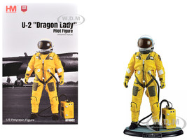 U 2 Dragon Lady Pilot Polyresin Statue Statue Series 1/8 Scale Model Hobby Master HF8002