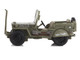 U S 1 4 ton Military Vehicle Olive Drab Gen George Patton US 3rd Army War Eagle 1945 United States Army Ground Power Series 1/72 Diecast Model Hobby Master HG4215