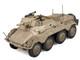 Sd Kfz 234 3 Armored Vehicle #03 3rd Panzer Division Hungary 1945 German Army 1/72 Diecast Model Panzerstahl PZS-88016