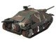 Hetzer Starr Tank Destroyer Kampfgruppe Milowitz Prague 1945 German Army 1/72 Diecast Model Panzerstahl PZS-88032