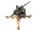 8 8cm Flak36 Gun FlaRgt Hermann Goring Sicily 1943 German Army 1/72 Diecast Model Panzerstahl PZS-88042