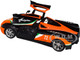 Pagani Huayra #23 Orange and Black with Stripes GT Racing Series 1/24 Diecast Model Car Motormax 73798