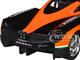 Pagani Huayra #23 Orange and Black with Stripes GT Racing Series 1/24 Diecast Model Car Motormax 73798