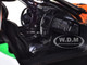 Pagani Huayra #23 Orange and Black with Stripes GT Racing Series 1/24 Diecast Model Car Motormax 73798