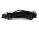 2020 Chevrolet Corvette C8 Stingray Black with Silver Stripes Timeless Legends Series 1/24 Diecast Model Car Motormax 79360bk-s