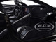 2020 Chevrolet Corvette C8 Stingray Black with Silver Stripes Timeless Legends Series 1/24 Diecast Model Car Motormax 79360bk-s