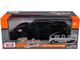 2020 Chevrolet Corvette C8 Stingray Black with Silver Stripes Timeless Legends Series 1/24 Diecast Model Car Motormax 79360bk-s