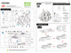 Model Kit Black Pearl Ship Black Version Moderate Difficulty Steel Model Metal Earth ICX016B