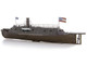 Model Kit USS Monitor and USS Merrimack Ironclad Warships Battle of the Ironclads Challenging Difficulty Steel Model by Metal Earth ICX231
