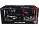1957 Chevrolet 150 Sedan Maj Bruiser Matt Black with Red Stripe and Shark Mouth Graphics Limited Edition to 6650 pieces Worldwide 1/24 Diecast Model Car M2 Machines 40300-128A